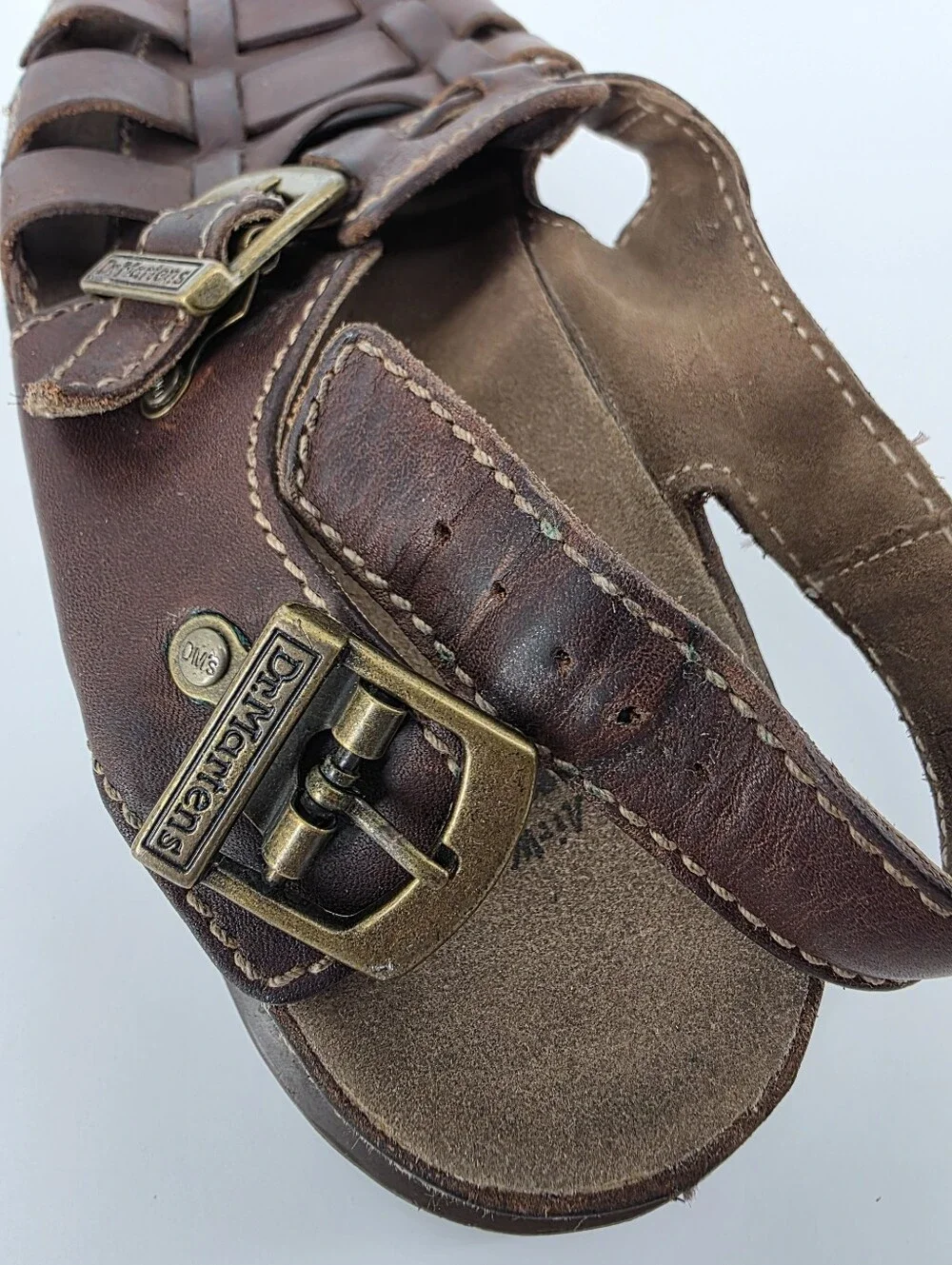 Dr. Martens AirWair Leather Fisherman Sandals, Sz 10